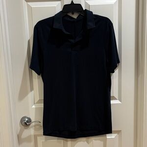 Men's Short-Sleeve Lululemon Polo Shirt - Black